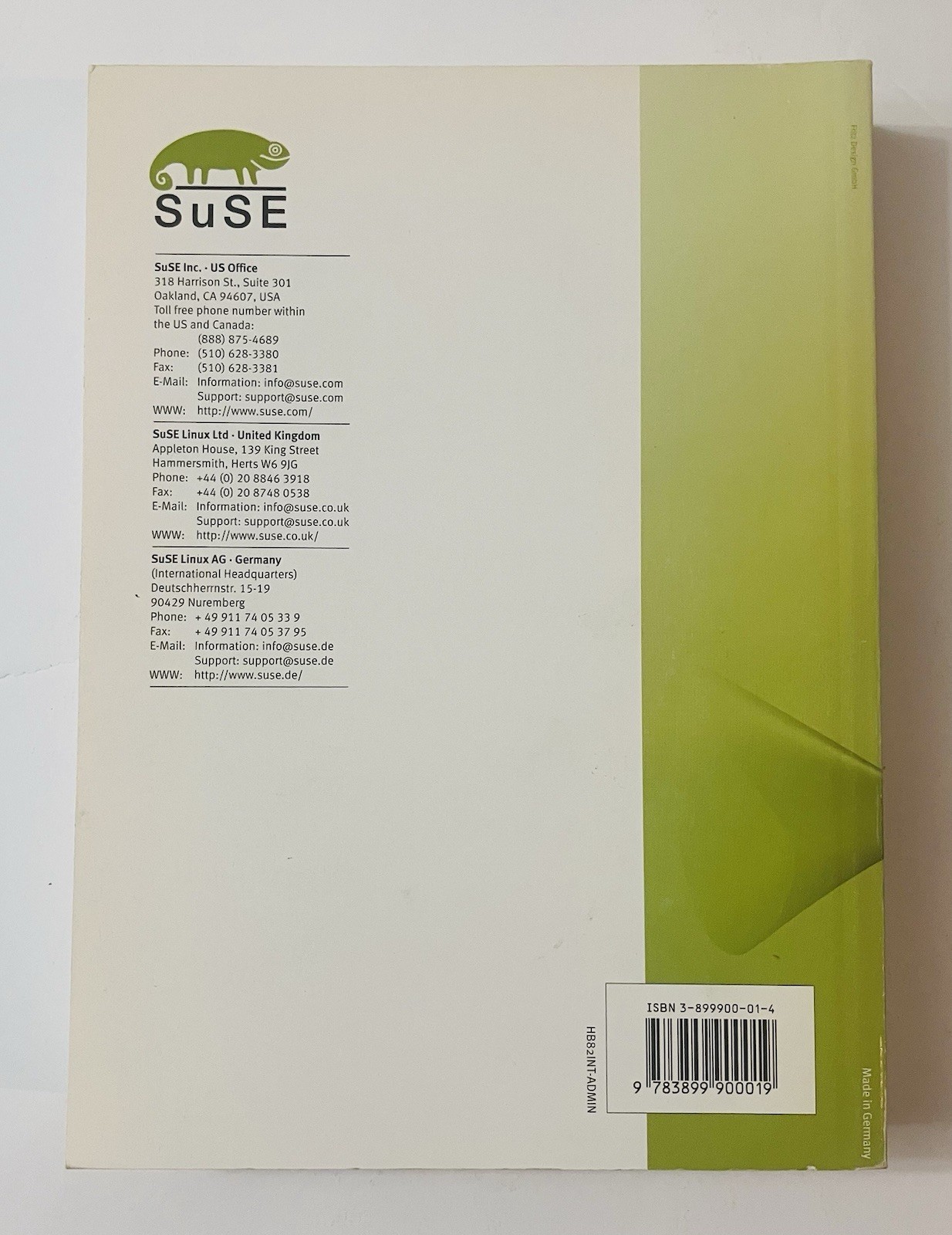 SuSE Linux 8.2 Administration Guide 2003 Linux Manual Book