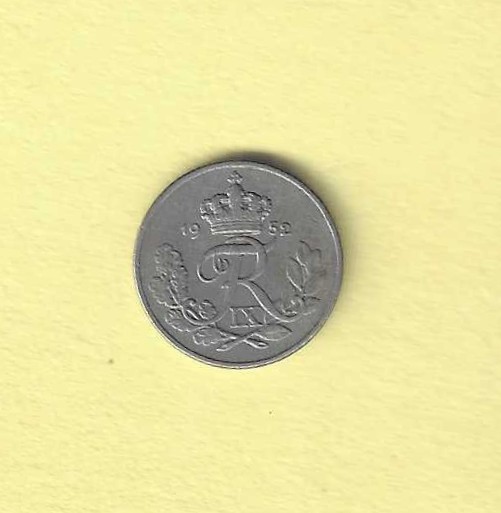 1952 Denmark 10 ØRE EF.45
