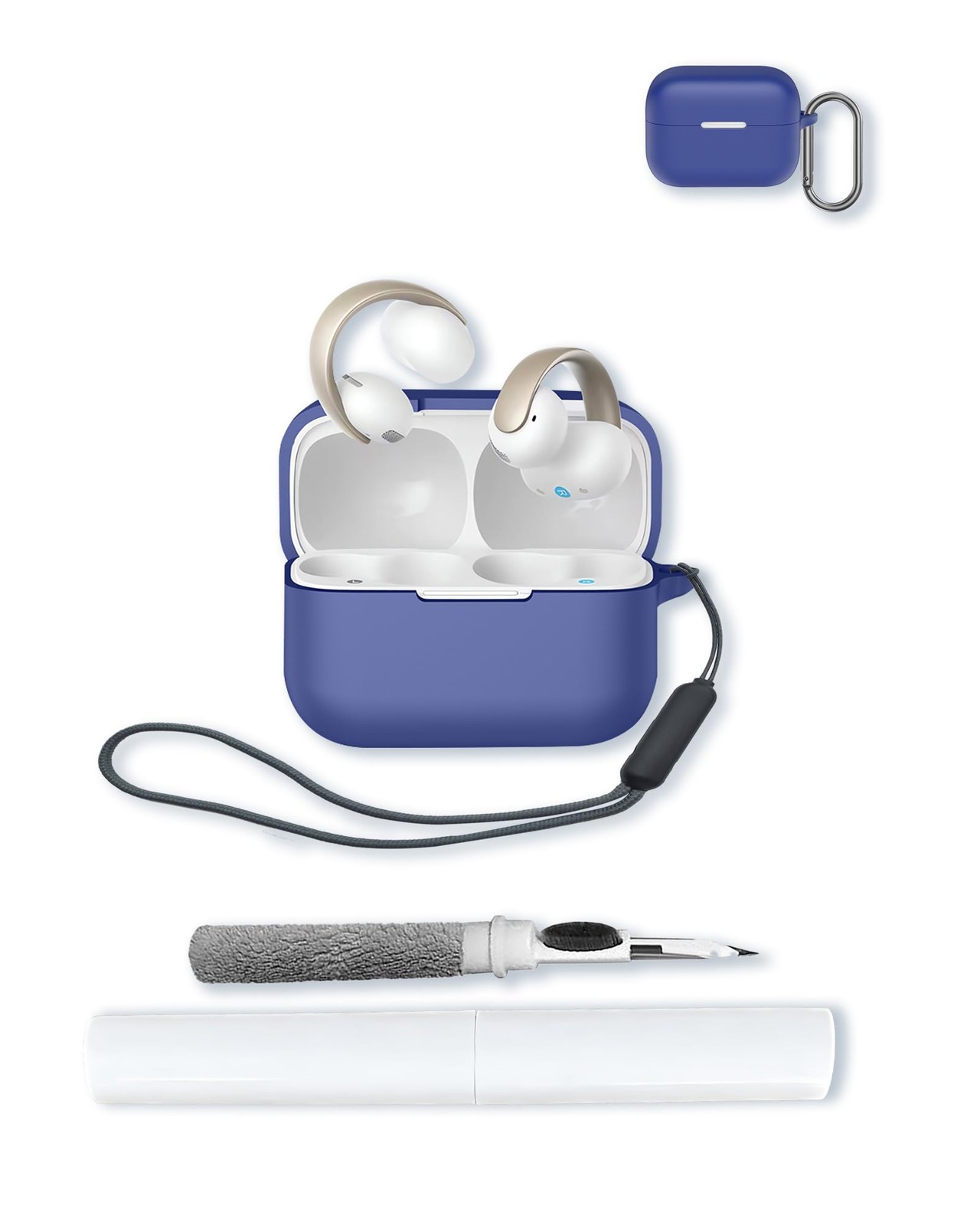 Case for Anker Soundcore AeroClip Open-Ear Clip-On Earbuds,Soft Protective,Si...