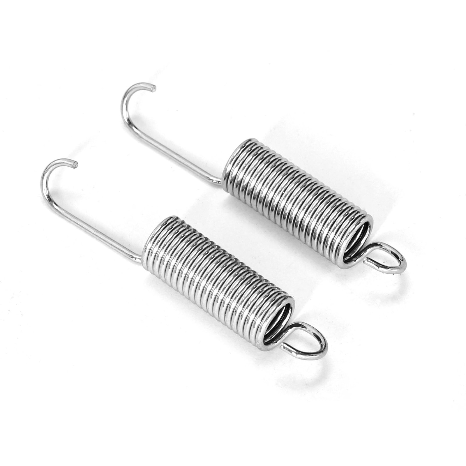 yaaqoo 3-5/8 inch Overall Length, 1-4/5 Coil length, Silver