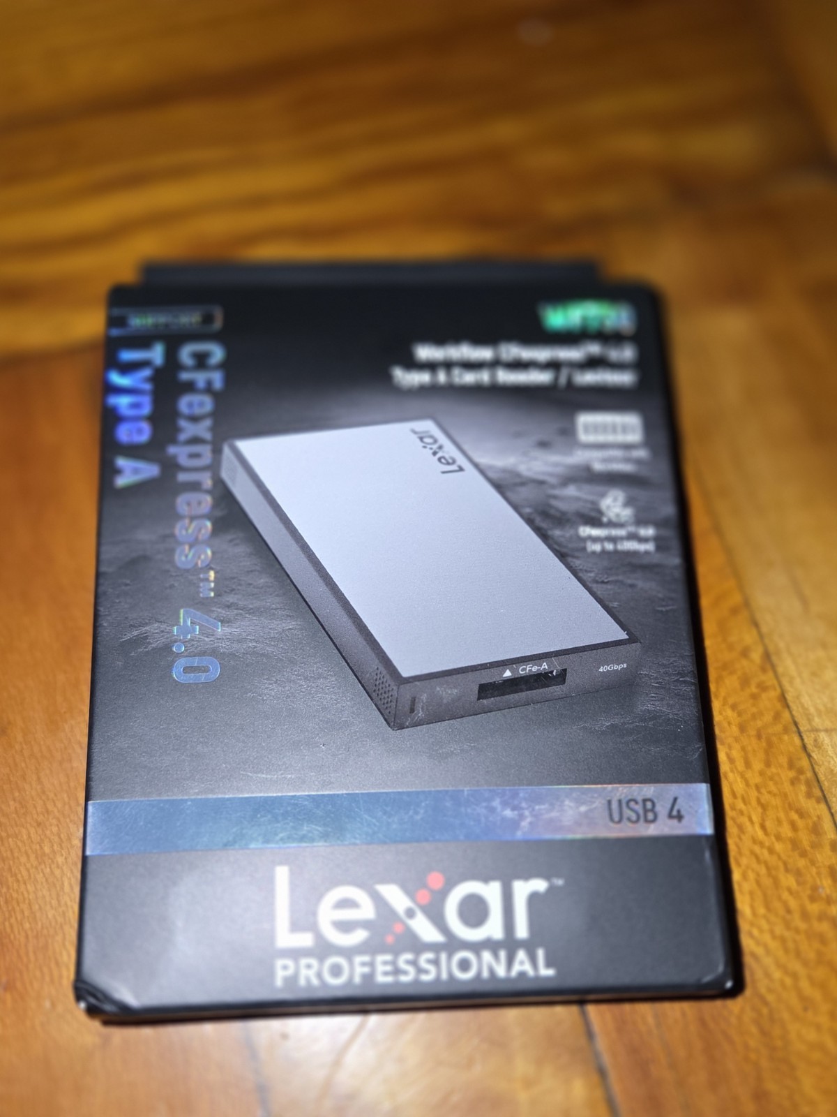 Lexar Workflow CFexpress Type A 4.0 Card Reader Up to 40Gbps USB-C