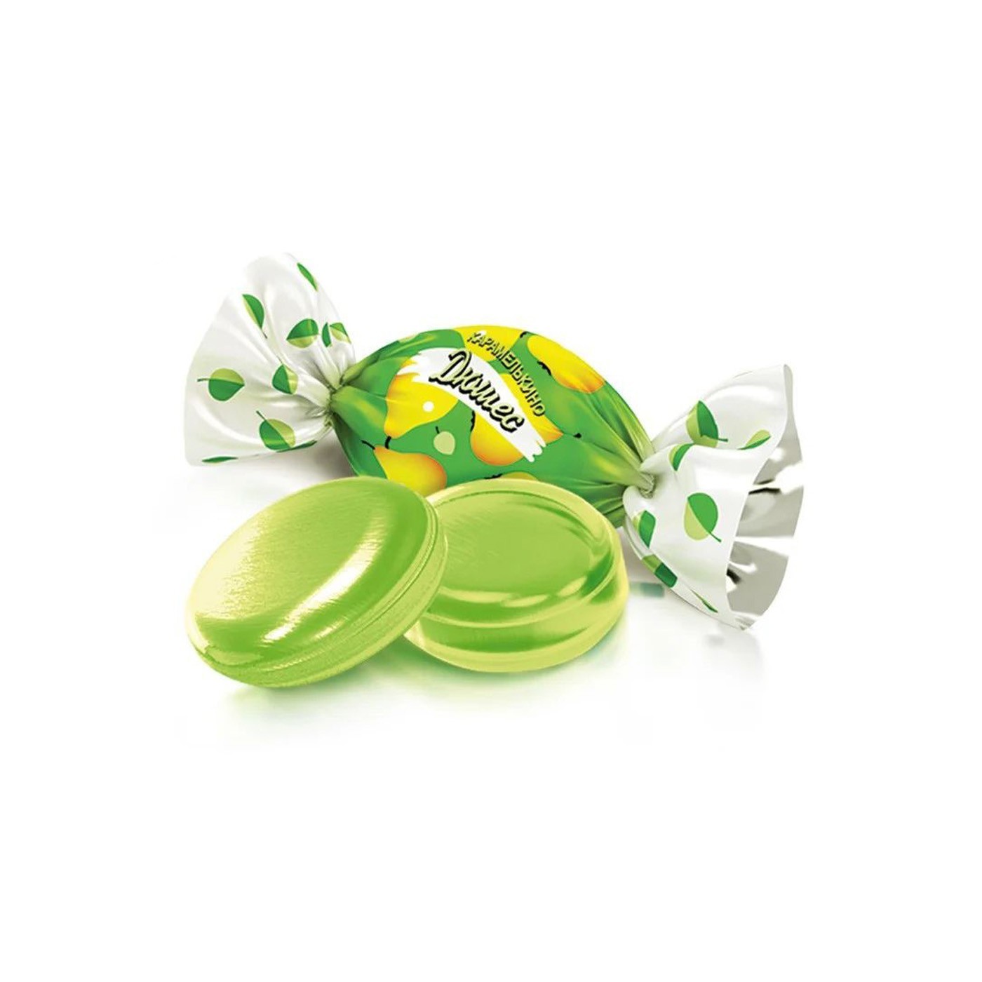 Roshen Dushes  Hard Candy Pear Flavor Us-Seller Рошен Дюшес