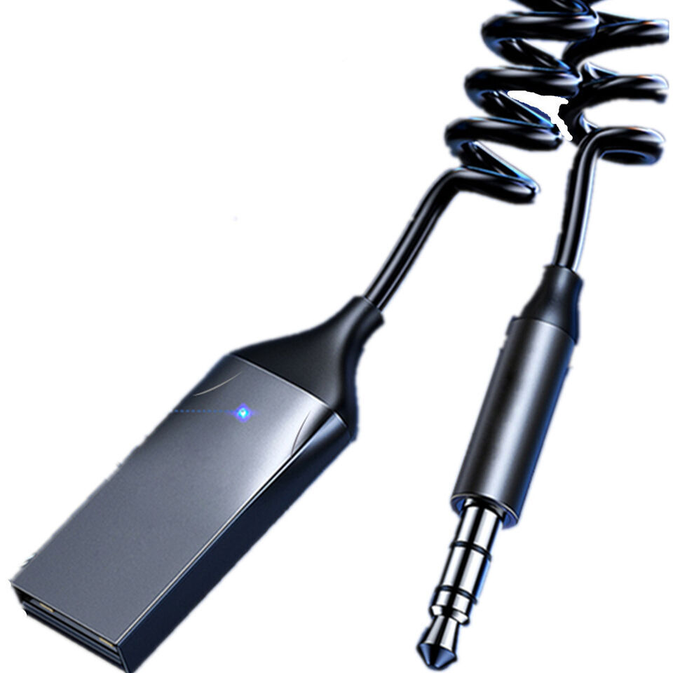 Wireless Bluetooth Receiver 3.5mm AUX Audio Stereo Music Home Car Adapter Kit