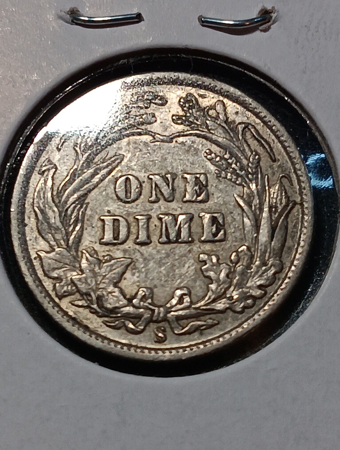 👉1907-S Barber Silver Dime 10C AU+ STUNNING