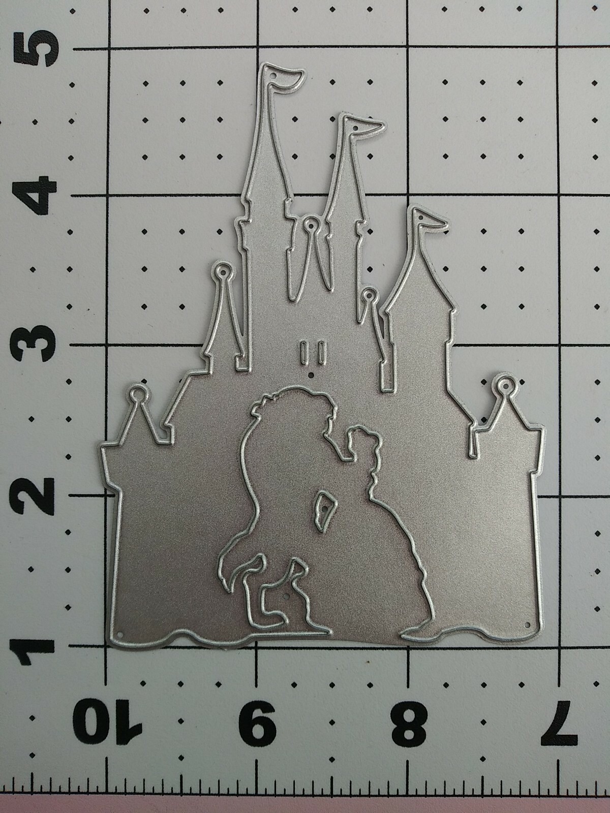Universal Thin Metal Die Cut Tool Emboss Disney Castle Beauty Beast Belle orname