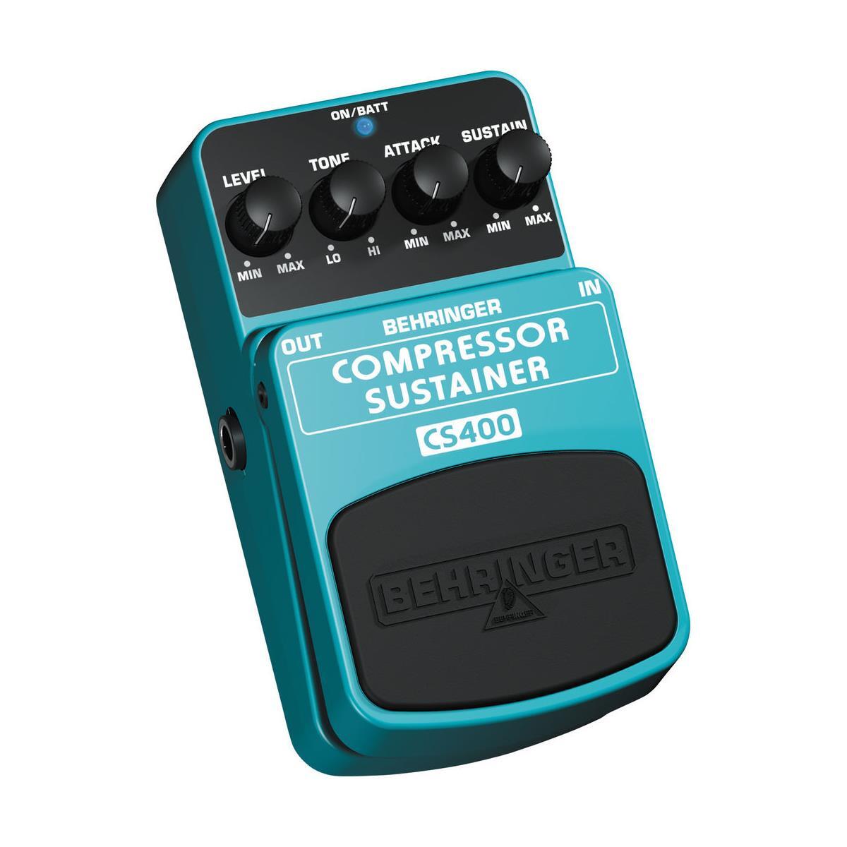 Behringer Compressor/Sustainer CS400 Effects Pedal #000-60500-00010