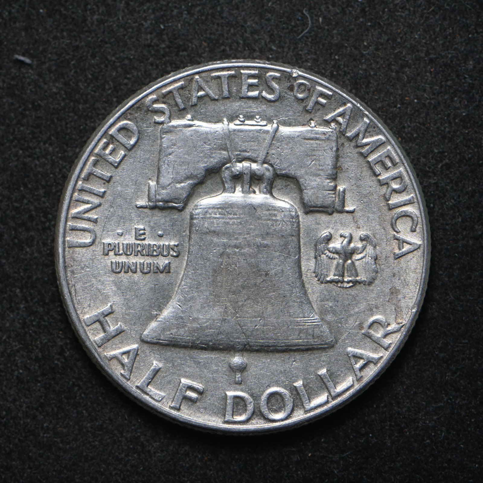 1955 Franklin Silver Half Dollar (cn16409)