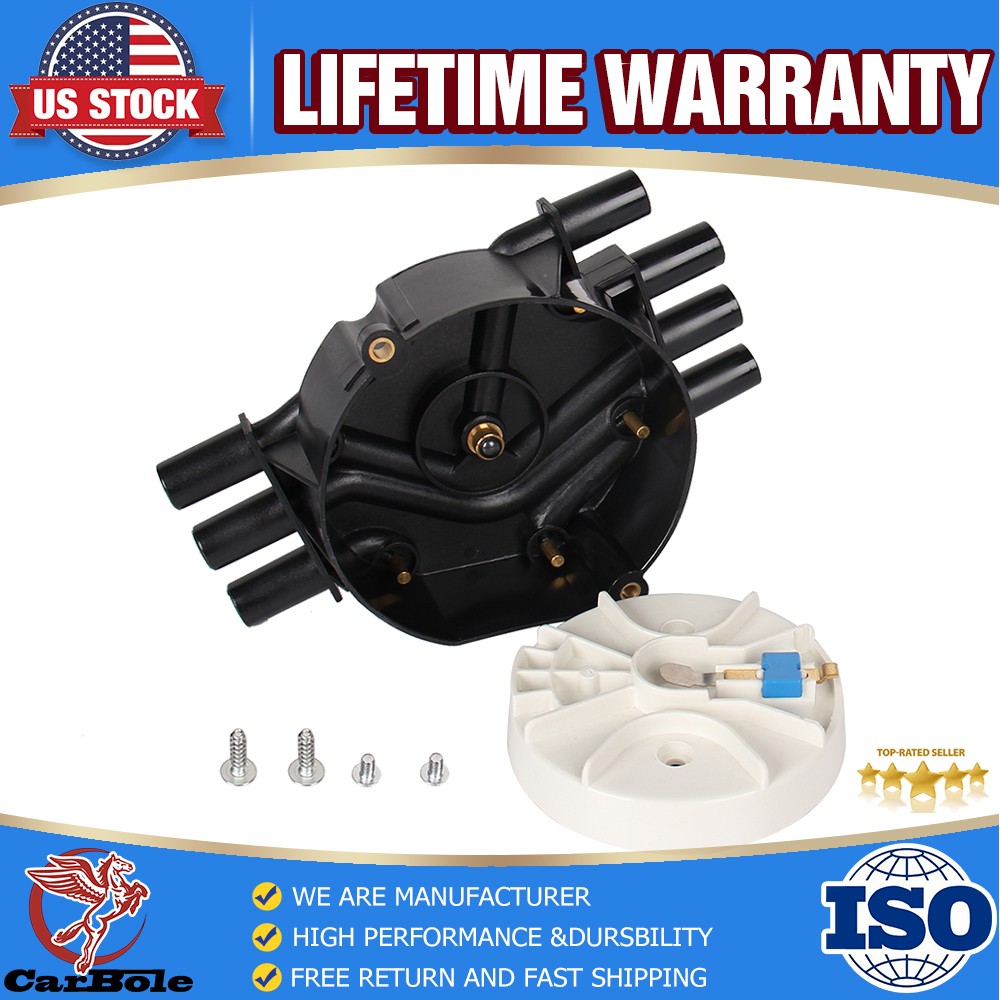 Distributor Cap and Rotor Kit For Chevrolet Blazer S10 GMC 4.3L V6 DR475 DR331