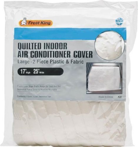 NEW FROST KING AC9H 17" X 25" QUILTED INDOOR AIR CONDITIONER COVER SALE 4204152
