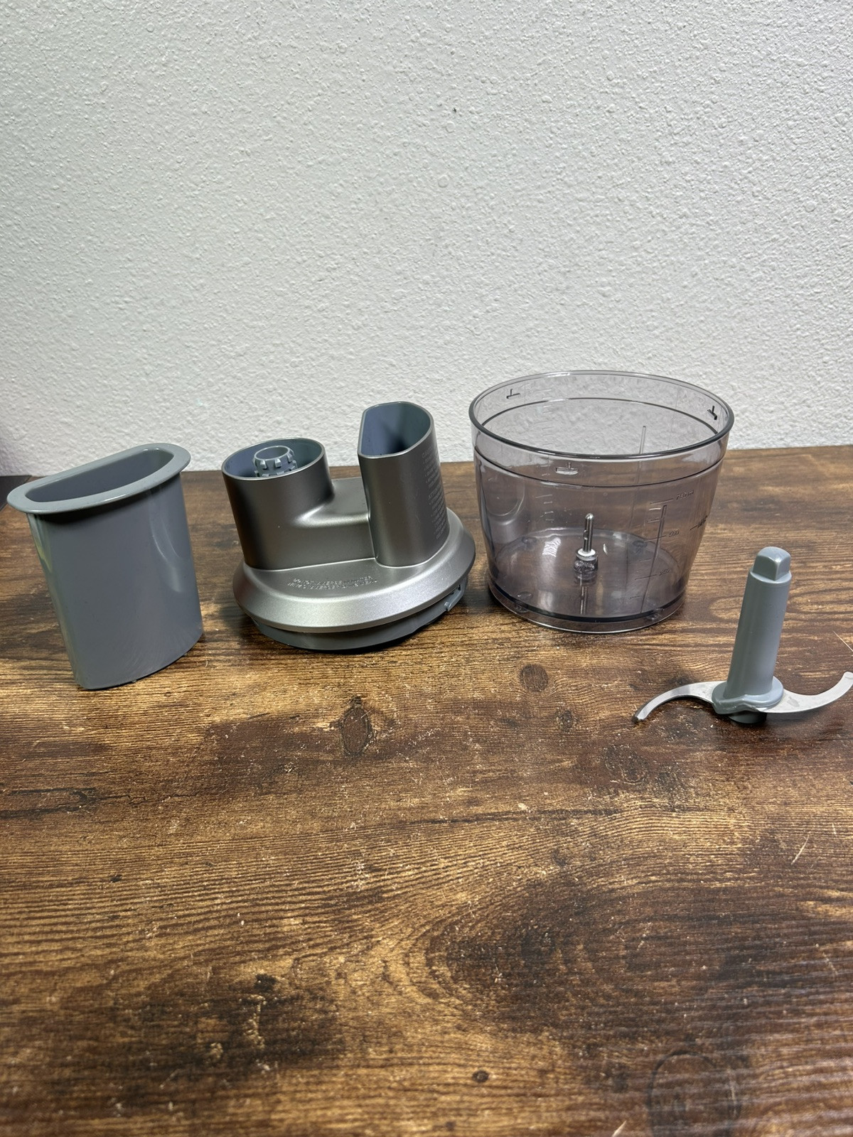 Cuisinart 4-CUP BOWL, BLADE LID PUSHER For Hand Mixer Blender HB-400PC