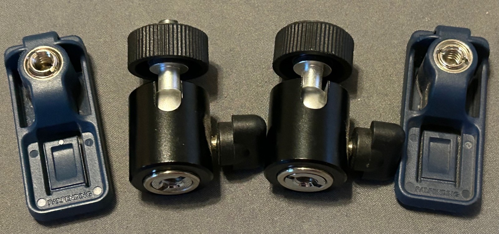 (2) two- Oben BD-0 Mini Ball Head EXCELLENT CONDITION with attachments