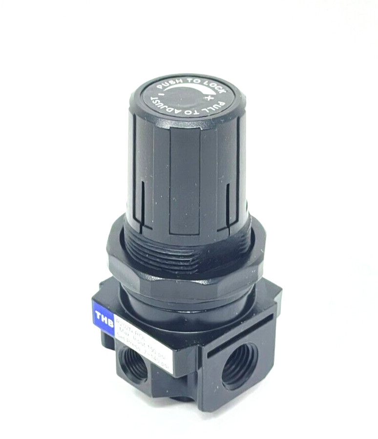 REG0250M 1/4'' ROLAIR HEAVY DUTY REGULATOR 7-225 PSI 1/4'' FNPT IN & OUT