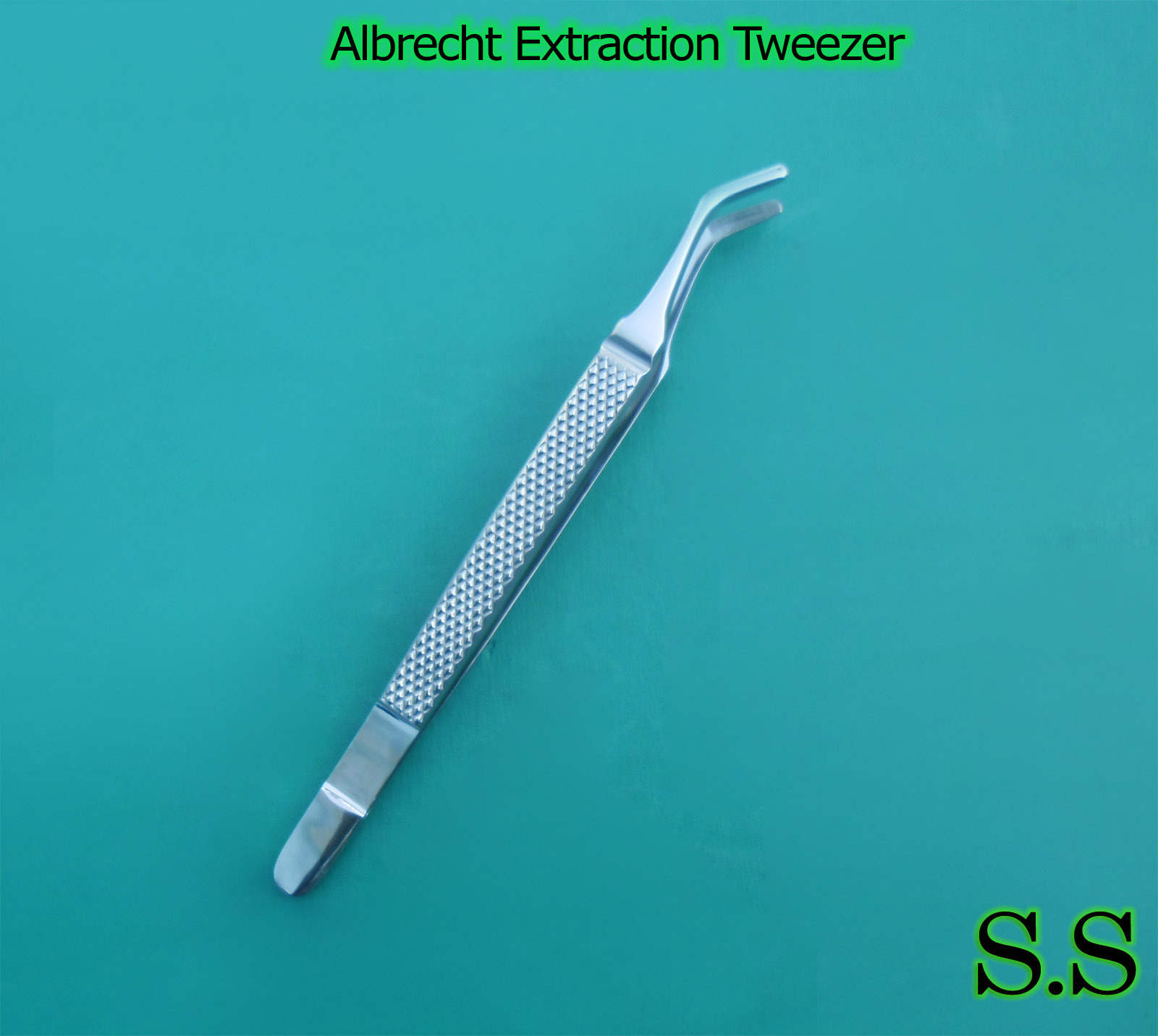 Albrecht Extraction Tweezer Pointed End Root Splinter Forceps Dental Instruments