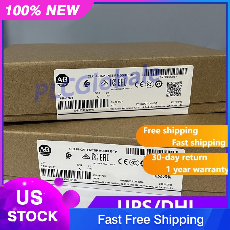Allen-Bradley 1756-EN2T SER C ControlLogix EtherNet/IP Module US Free Tax