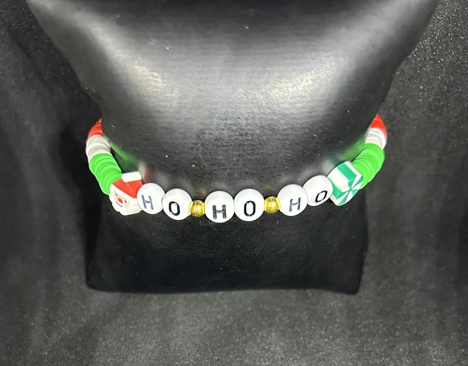 Ho Ho Ho (Christmas) Heishi Bracelet