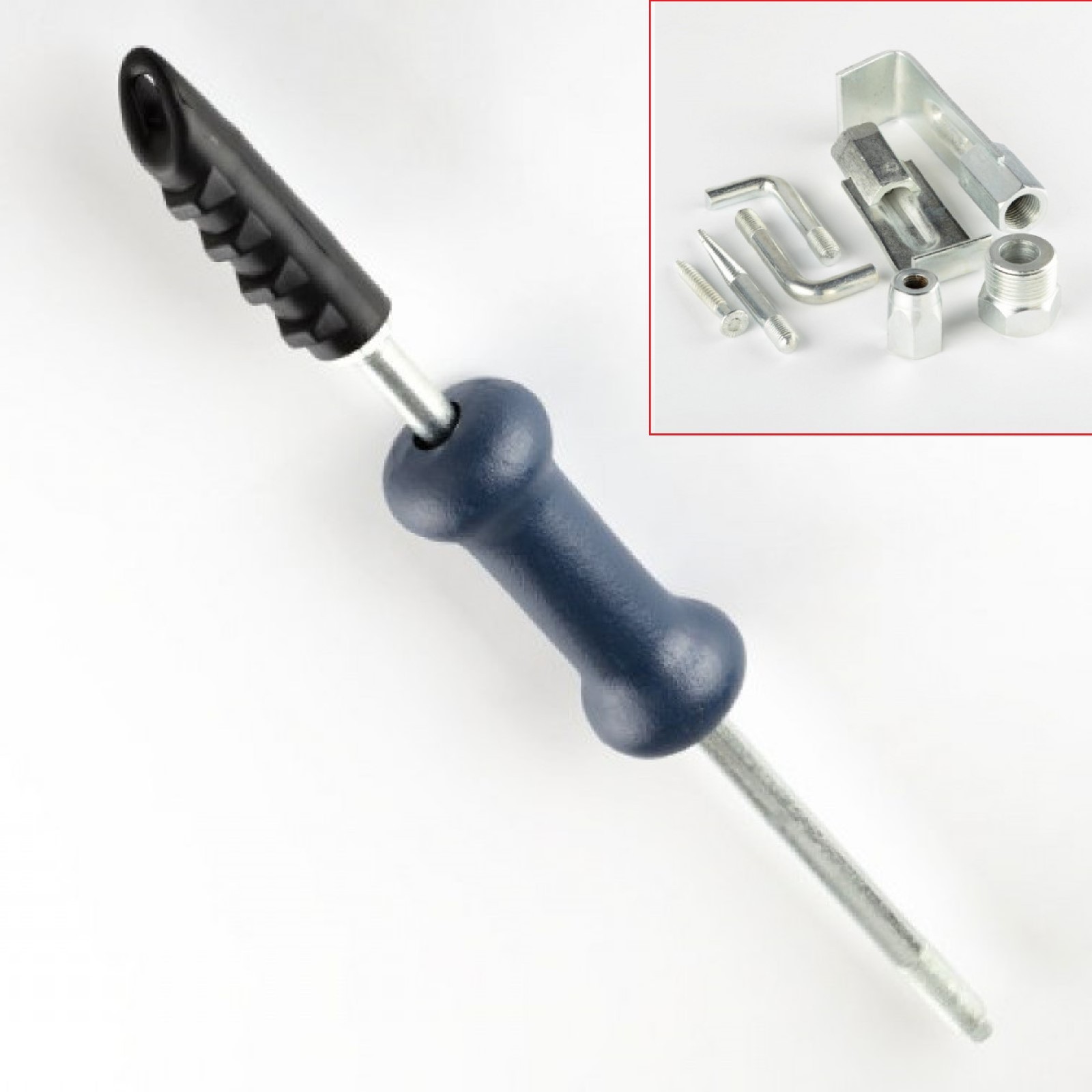 New 9pc 5LB DENT PULLER SLIDE HAMMER BODY SHOP REPAIR TOOL