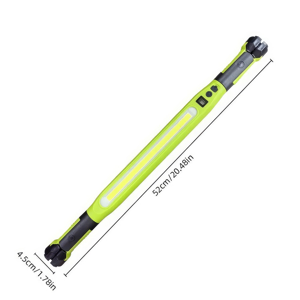 Under Hood Work Light Bar LED Magnetic Light with Hooks Cordless Rechargeable