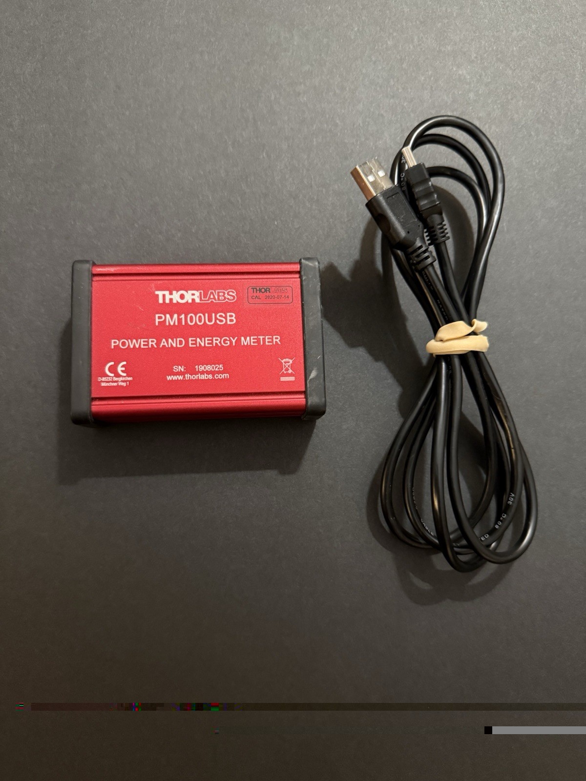 Thorlabs PM100USB Power and Energy Meter Interface USB