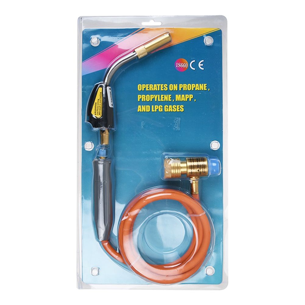MAPP MAP-pro Propane Self Ignition Gas Plumbing Welding Torch With 1.5m/5' Hose