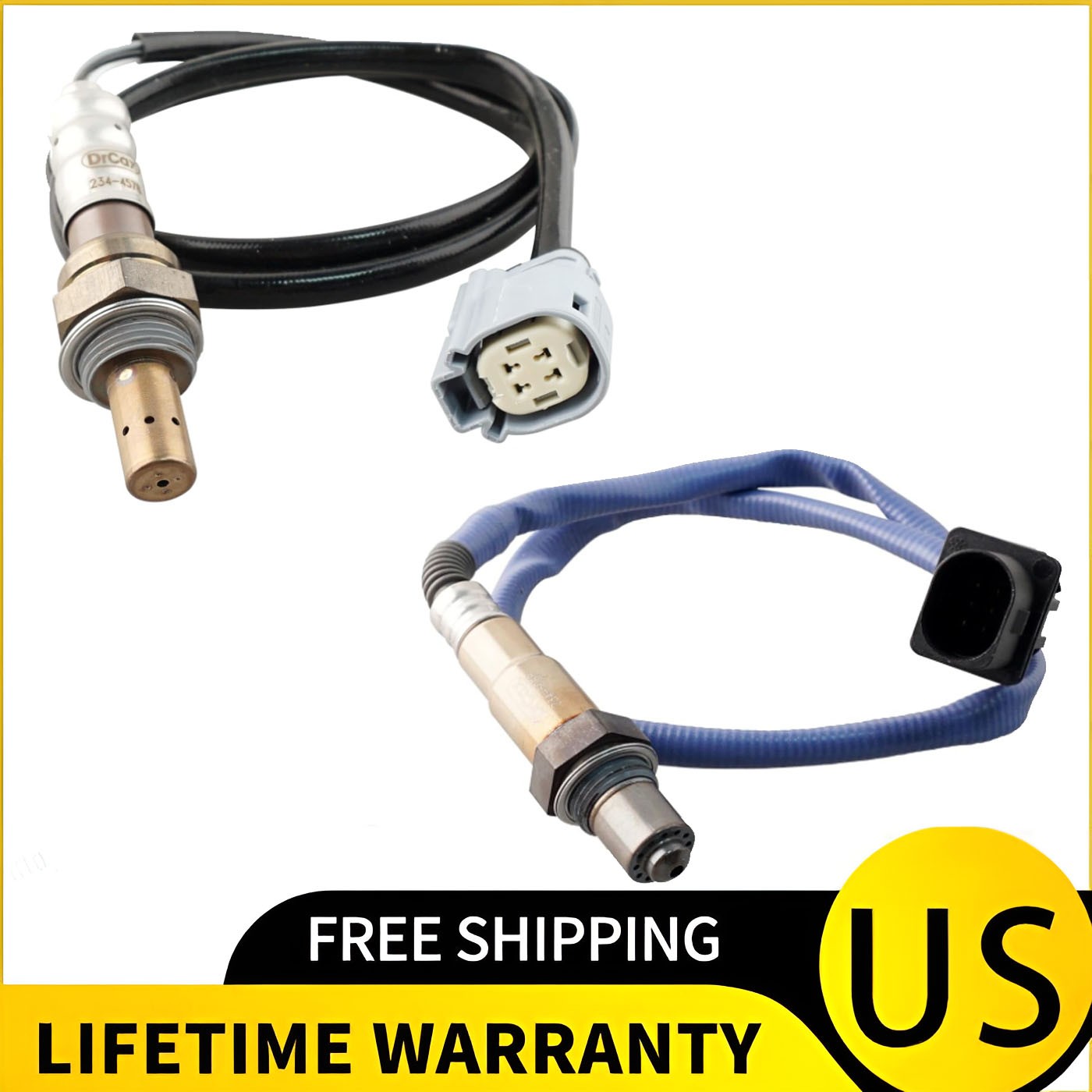 2pcs Oxygen O2 Sensors For 2013-2020 Ford Fusion 2.0L L4 Upstream+Downstream USA