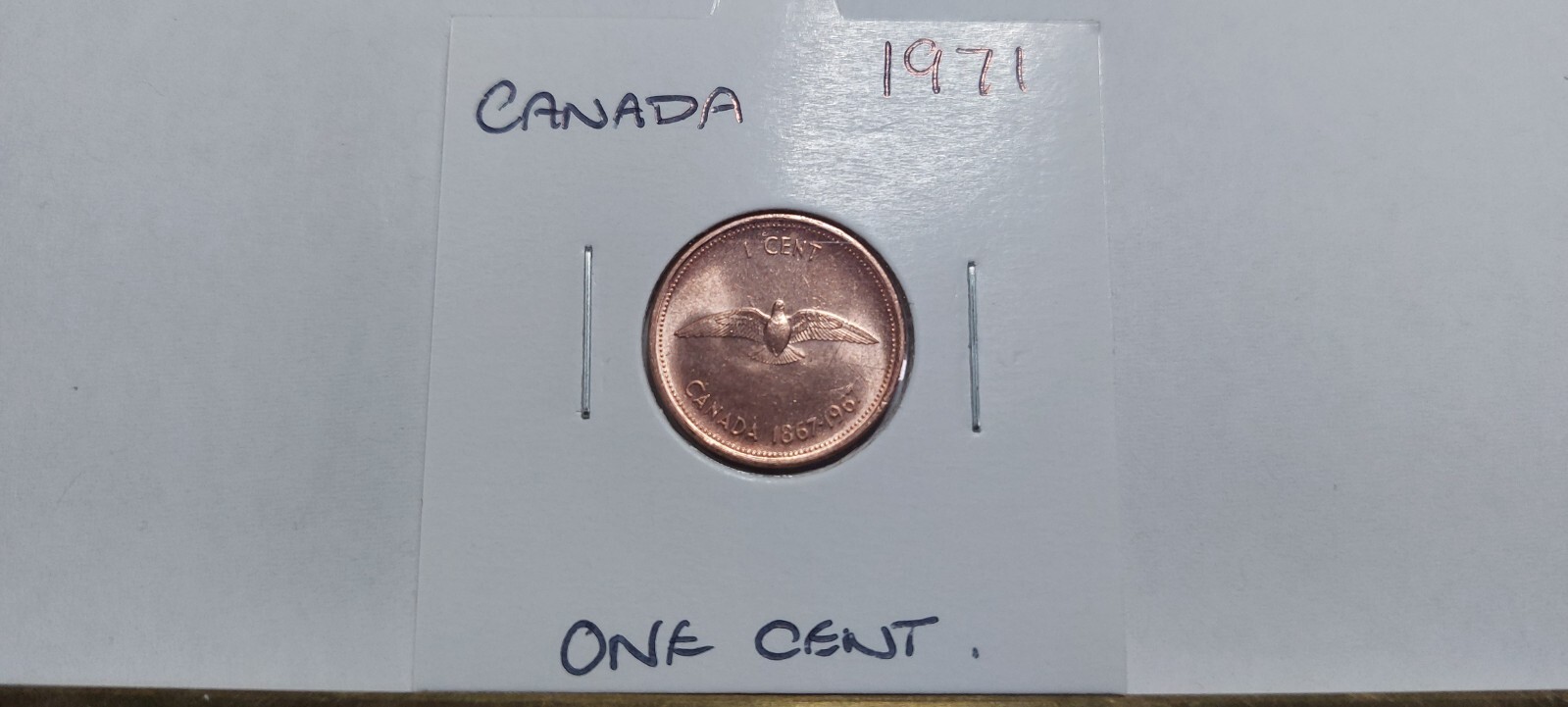 @@@  A SUPERB  1971 CANADA ONE CENT @@@