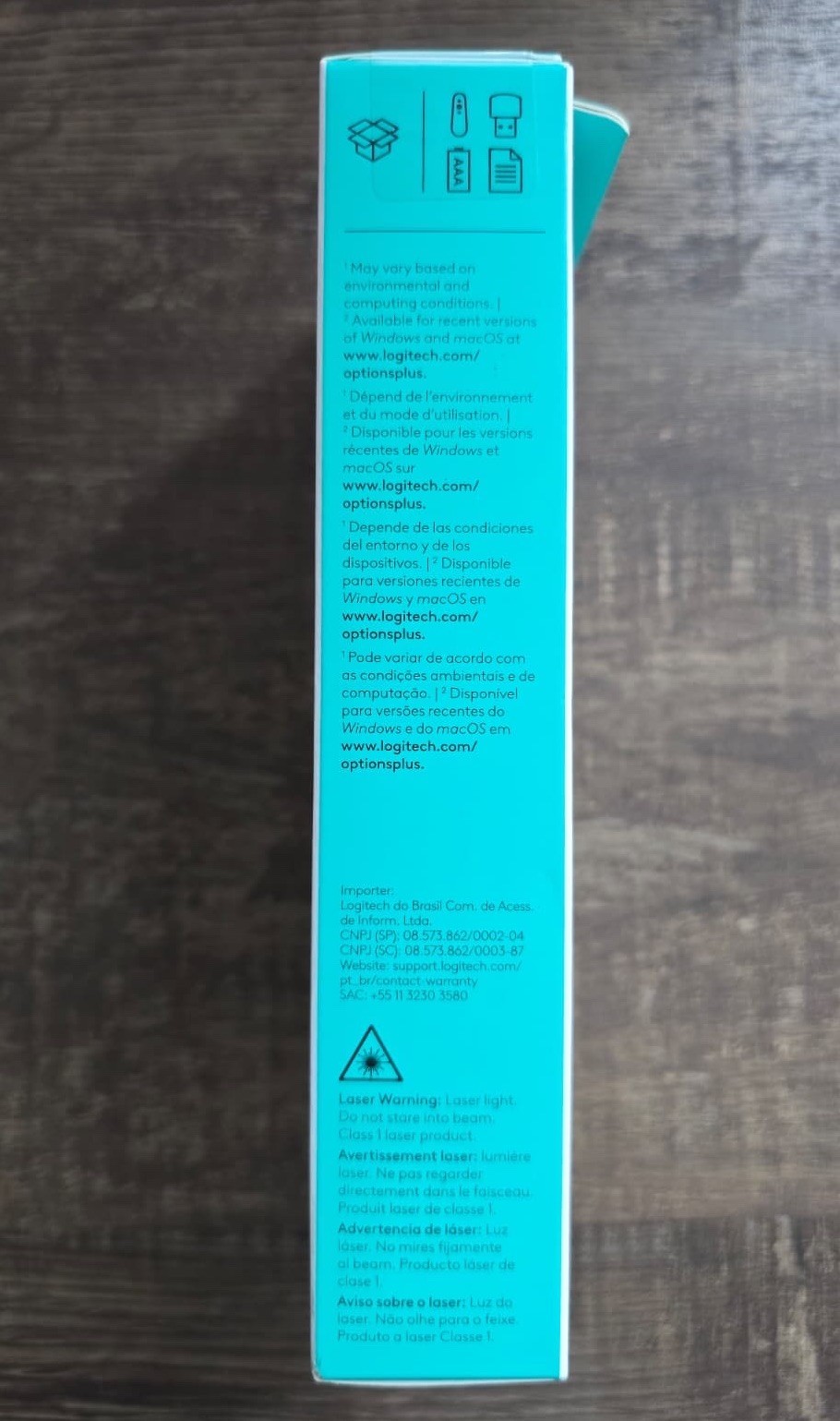 Authentic Logitech R500s Laser Presentation Remote (910-006518) Brand New