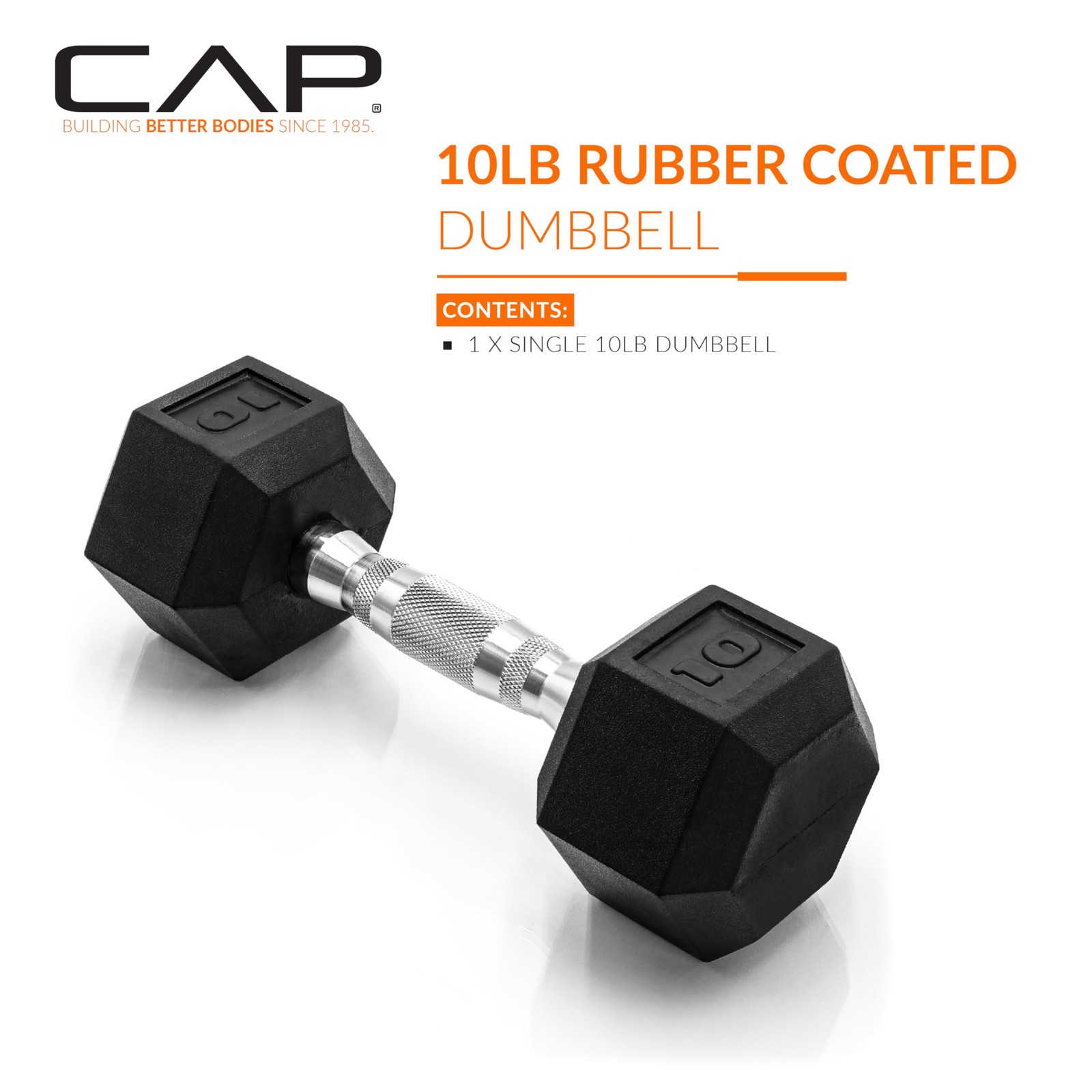 Cap Coated Hex Dumbbell Weight
