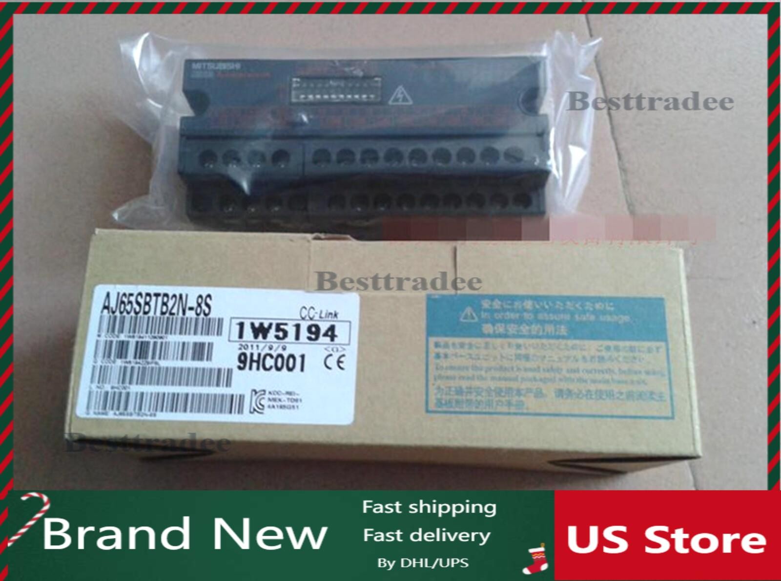 NEW MITSUBISHI AJ65SBTB2N-8S CC-Link System Small Type Remote I/O Module