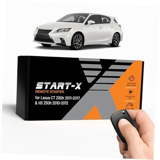 Remote Starter Kit for Lexus CT 200h (2011, 2012, 2013, 2014, 2015, 2016,