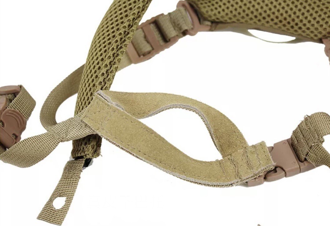Olive Drab Ballistic Helmet DIAL Retention System Harness M L XL ACH ECH FAST