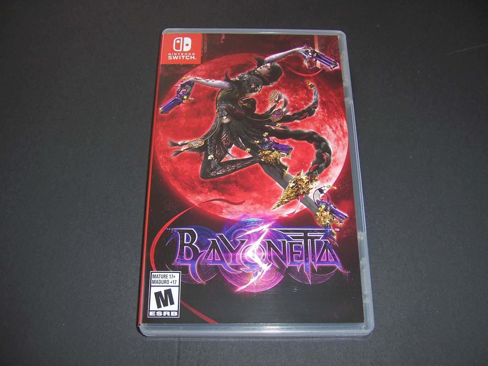 Authentic Replacement Box *Case Only* Nintendo Switch - Bayonetta 3 Three