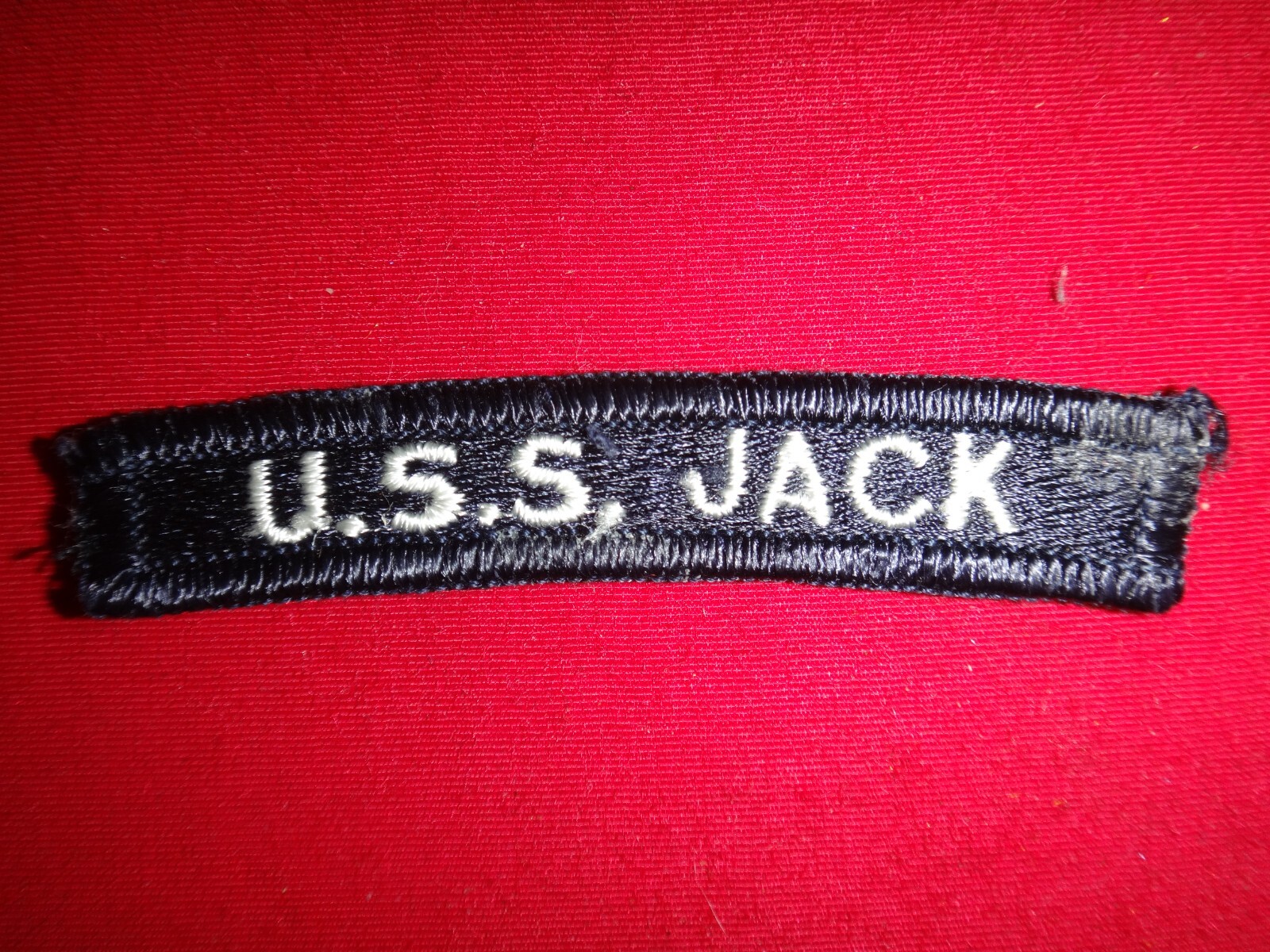 Vietnam War US Navy USS JACK SSN-605 Submarine Rocker Patch