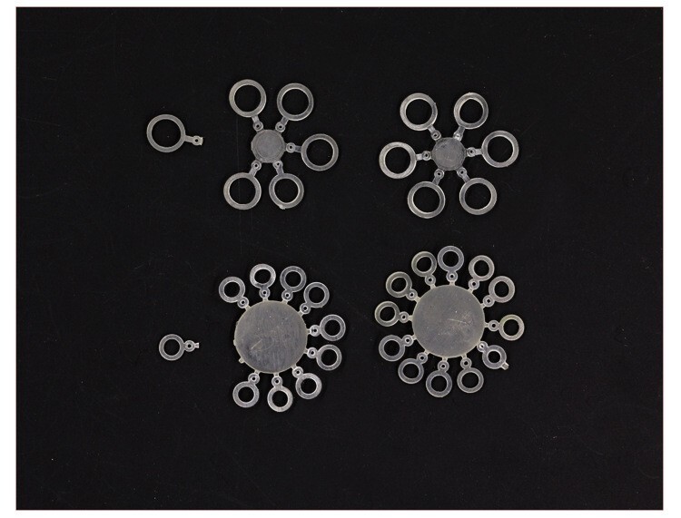 Silicon Bait Band Ring - Sm/Med/Lg- General Fishing - Various Qtys - UK Stock