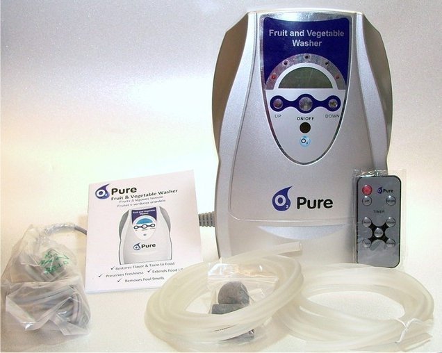 O3 Pure Multi-Purpose Fruit Vegetable Washer and Ozone Generator