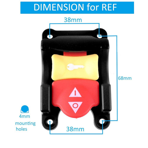 Table Saw Switch Replacement Compatible with Ryobi and Craftsman, Paddle...