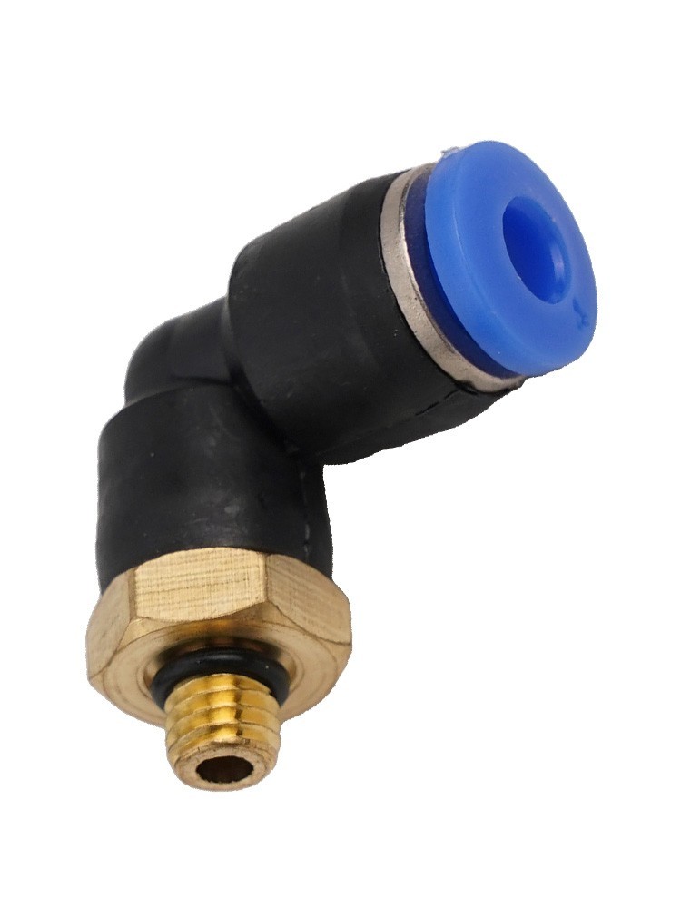 PL Threaded Elbow Series Quick Connector Disassembly Easier Easy Installation