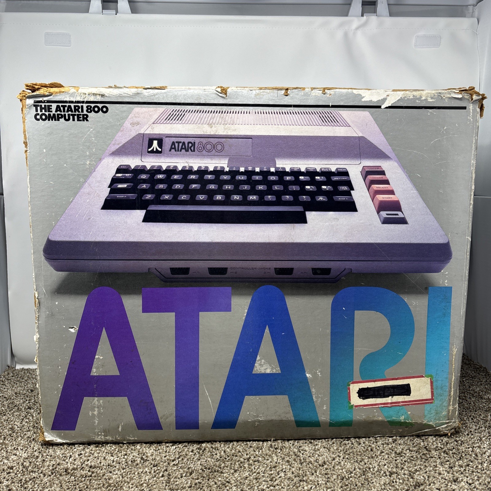 Atari 800 8-bit Computer System Fully Tested 48k With Original Box