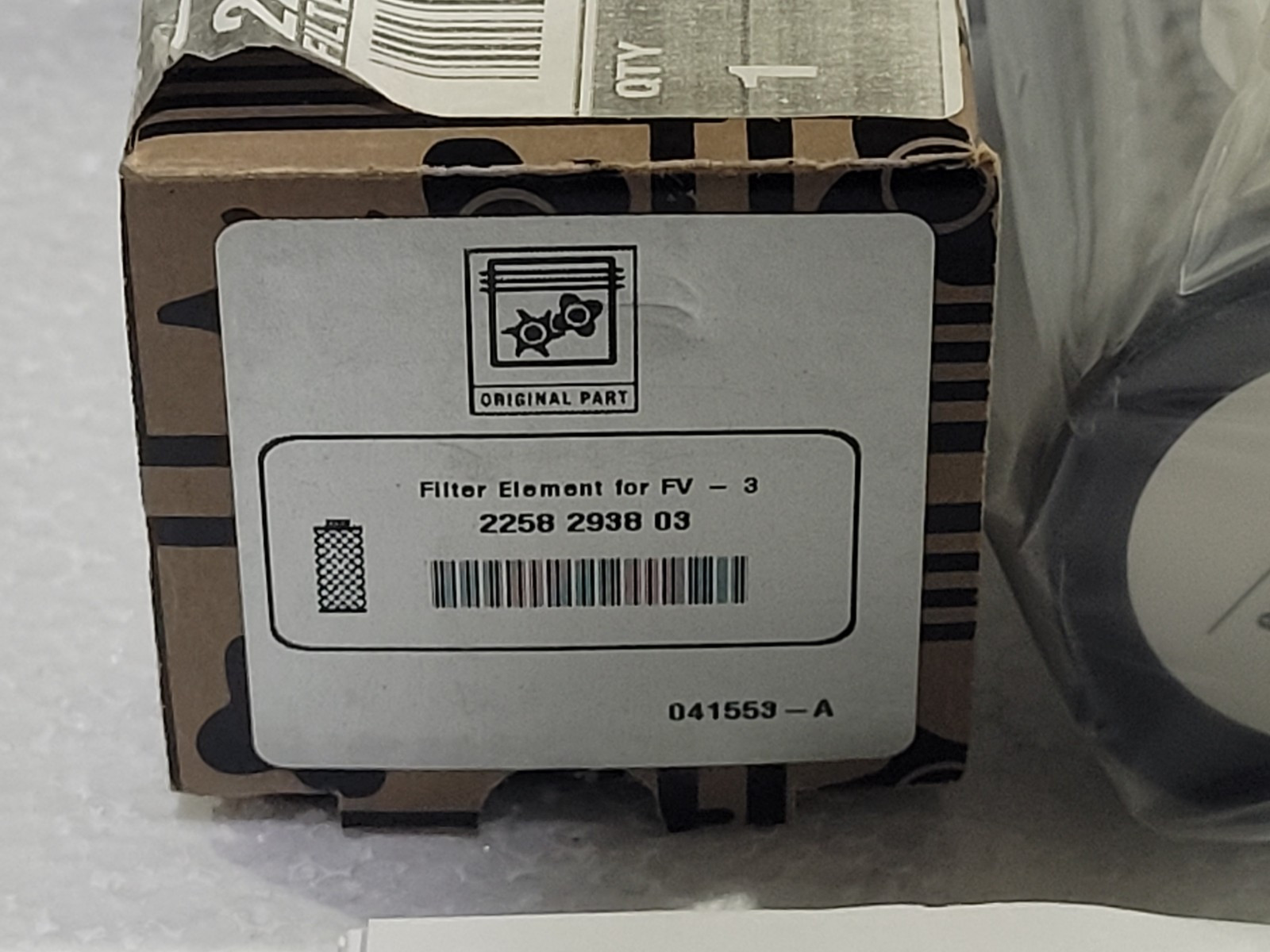 Atlas Copco 2258293803 Filter Element For Fv – 3