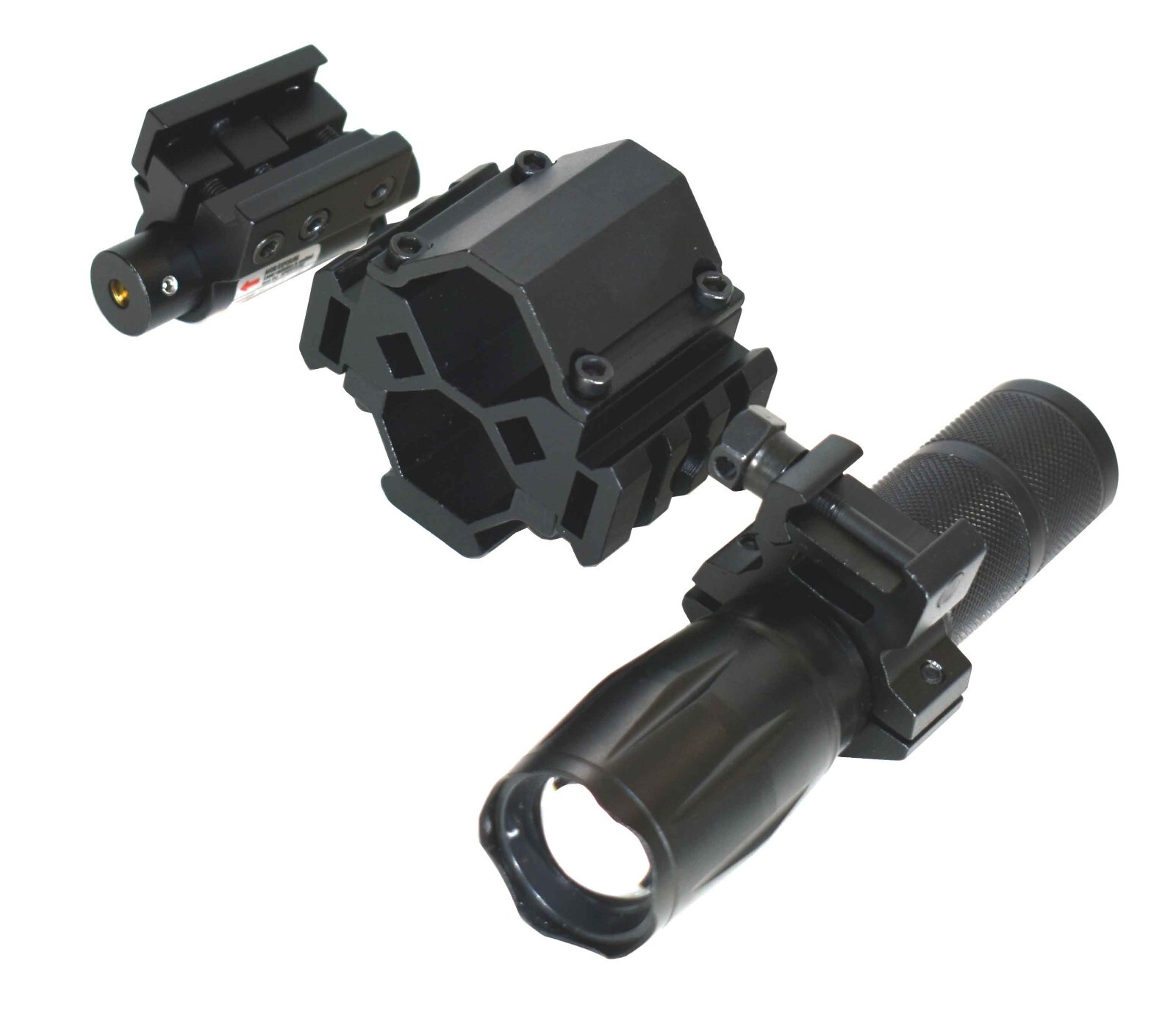 Trinity tactical flashlight red dot sight and mount for mossberg 835 12 ga pump.