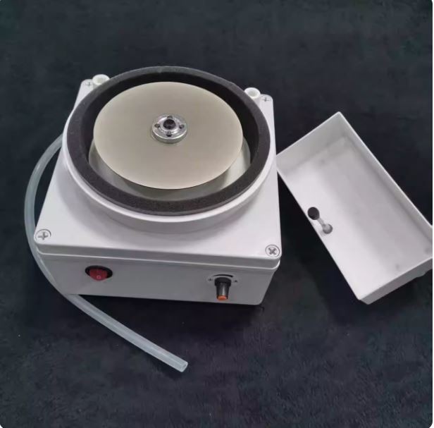 Electric Flat Grinder Water-Cooled Sharpening Machine w/ Diamond Grinding Wheel