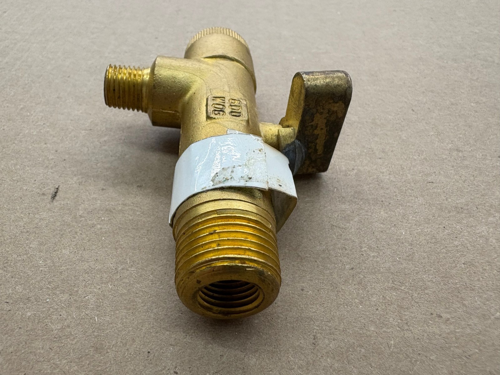 DeVilbiss Automatic air compress Y drain valve with screen 130513
