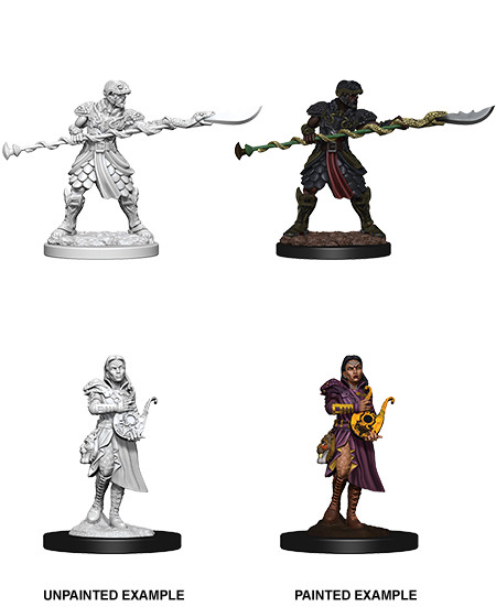 D&D Nolzur's Marvelous Unpainted Miniatures: Yuan-Ti Puerebloods Adventurers