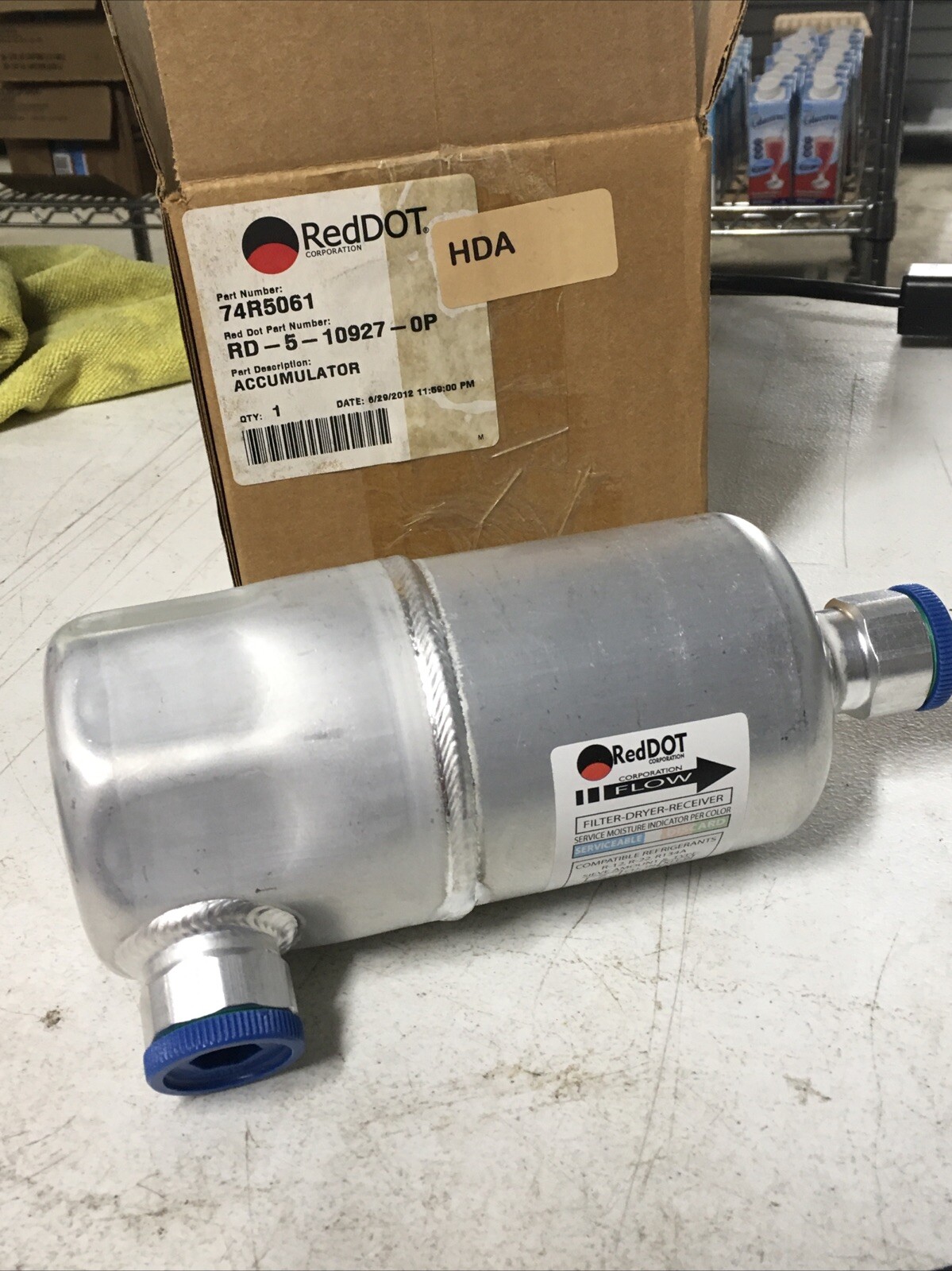 RedDOT 74R5061 Accumulator Free shipping