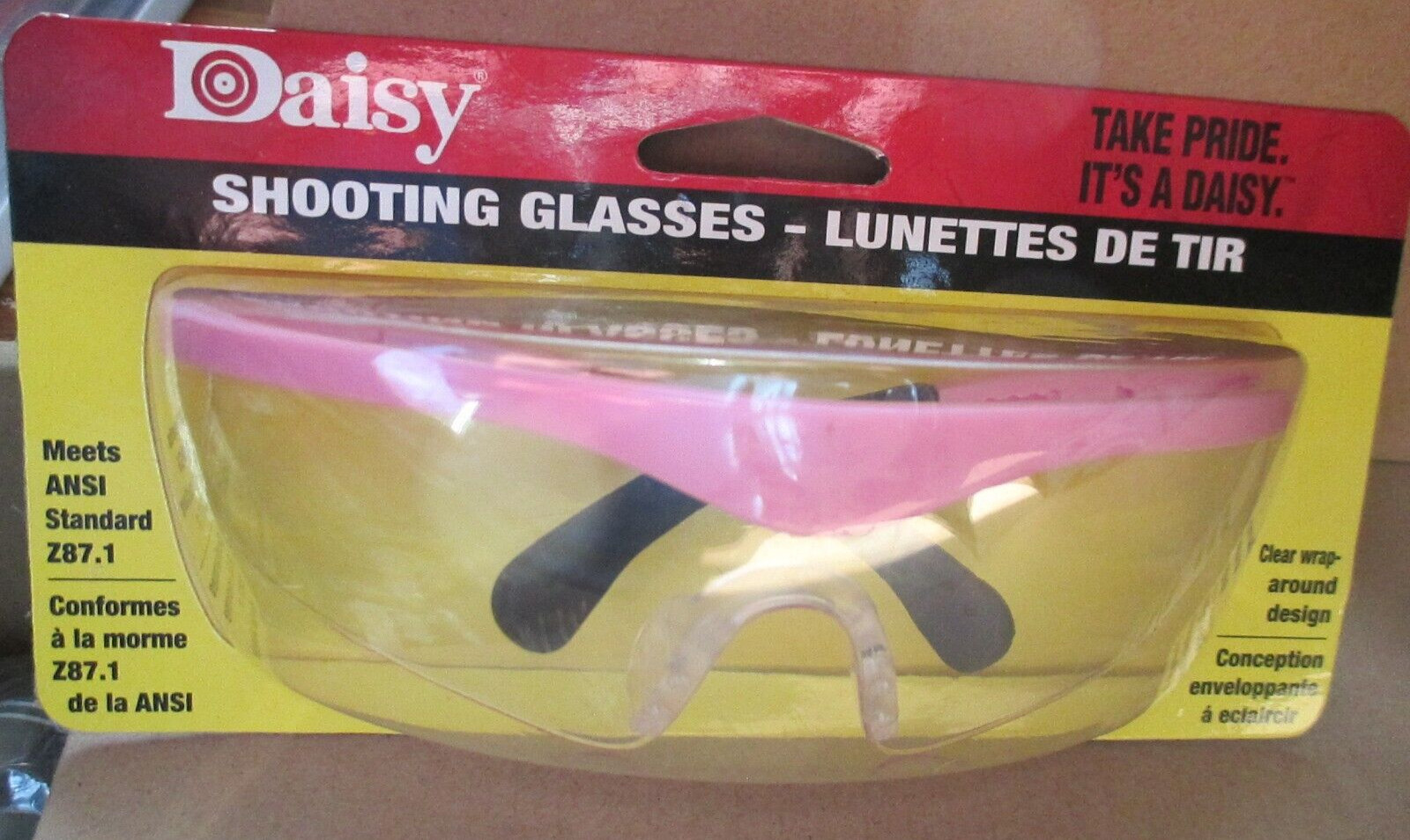 New Daisy Pink Shooting Glasses for BB Guns 985850-444
