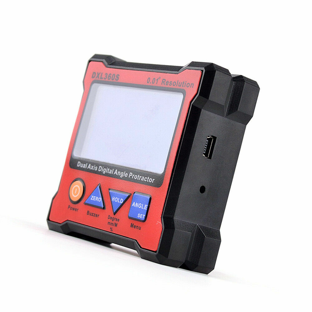 DXL360S Dual Digital Angle Protractor Digital Display Level Gauge 240V K7R5