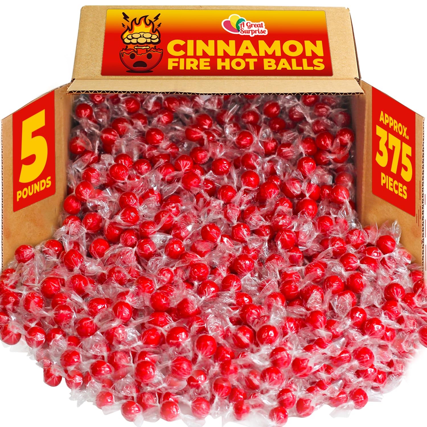Red Hot Cinnamon Candy Bulk 5 Pounds Red Fire Candy Bulk Cinnamon Red Hots