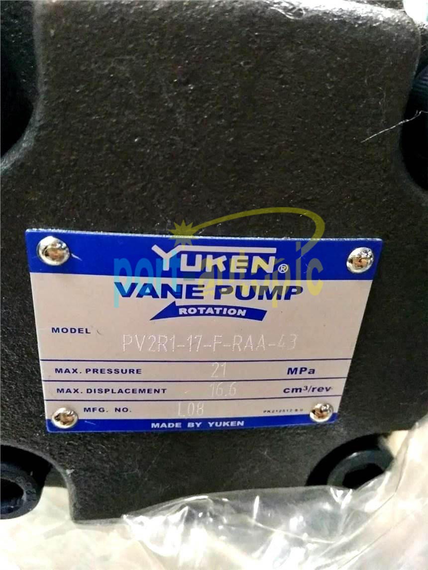 NEW 1x YUKEN Vane pump PV2R1-17-F-RAA-43