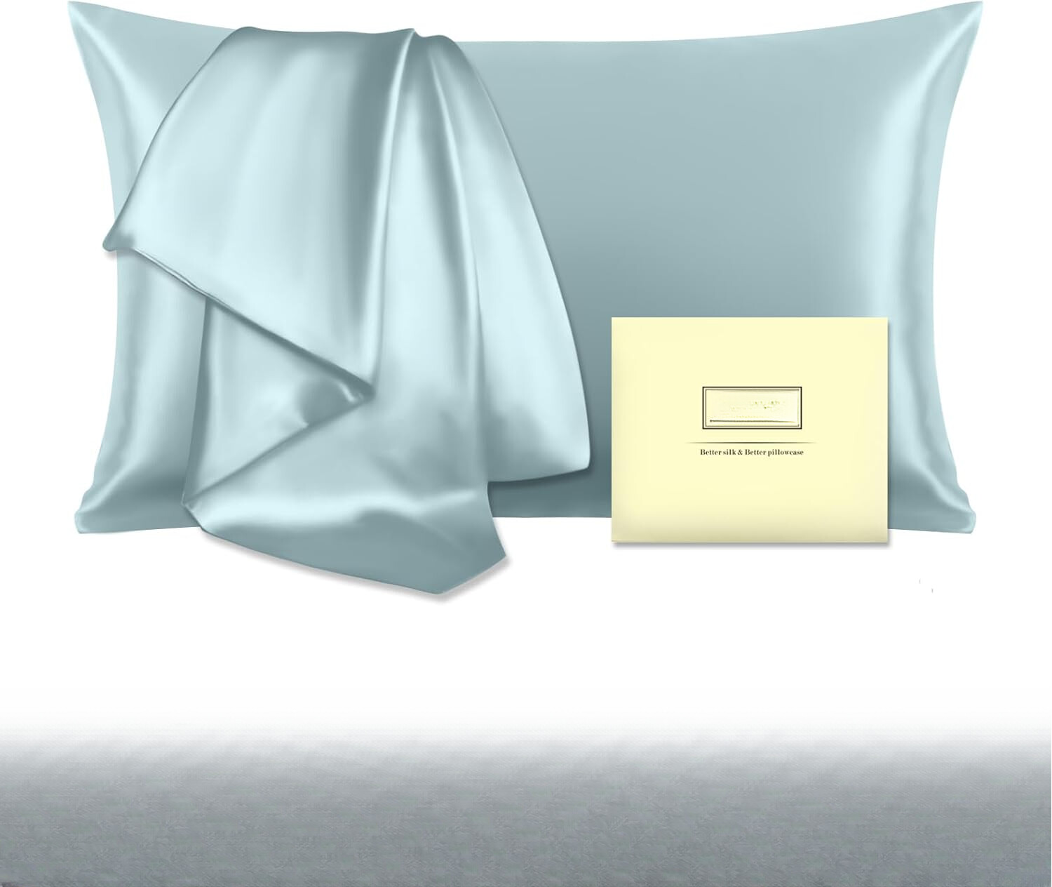 Mulberry Silk Hair Skin Pillowcase, 20“ X 26” with Concealed Zipper, 1 Piece