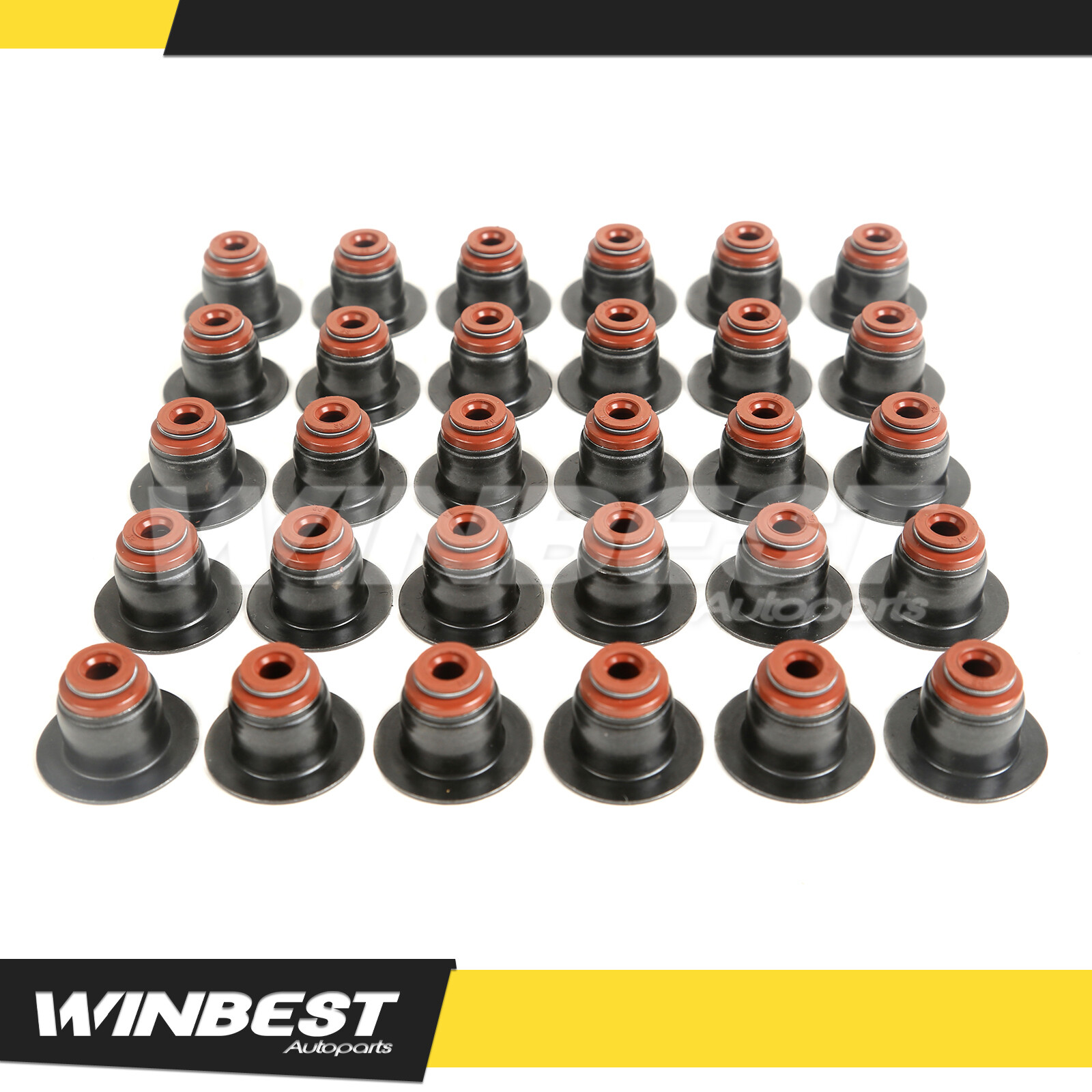 Valve Stem Seal Set Fit For 05-09 Ford F250 350 450 550 Super Duty 6.8L V10 GAS