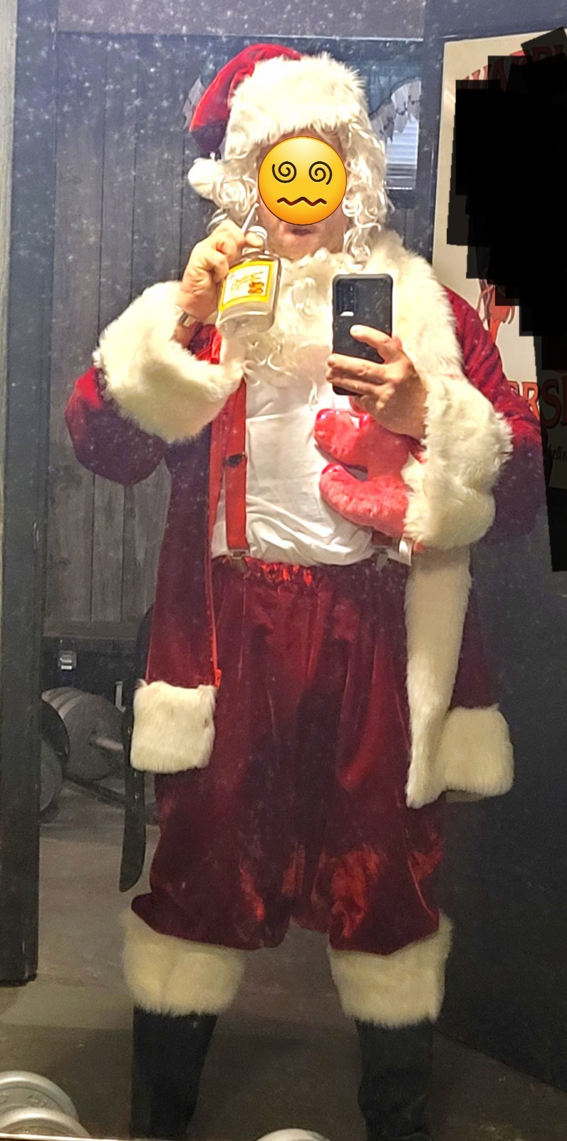 Billy Bob Thornton Bad Santa costume prop replica
